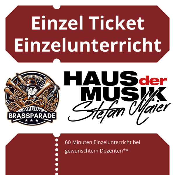 tickets einzelunterricht